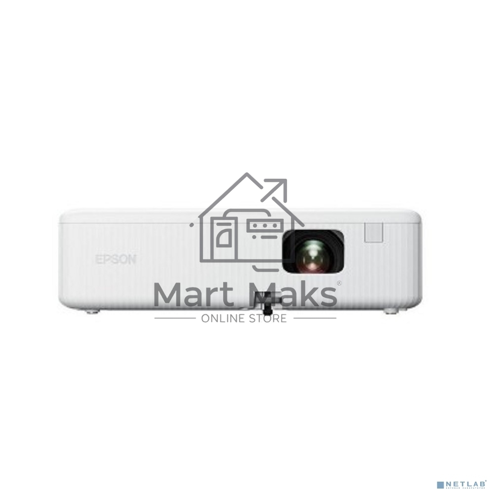 Проектор Epson CO-W01 белый (LCD, 1280×800, 3000Lm, 1,27-1,71:1, 300:1, HDMI, USB-A) (V11HA86040)