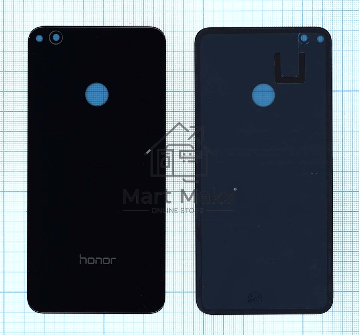 Задняя крышка для Huawei P8 lite 2017 черный