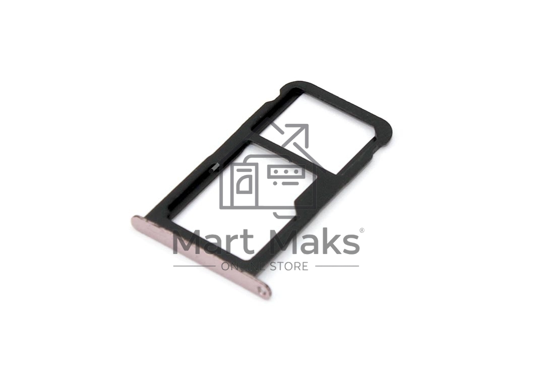 Лоток для SIM-карты Huawei P10 Lite розовый