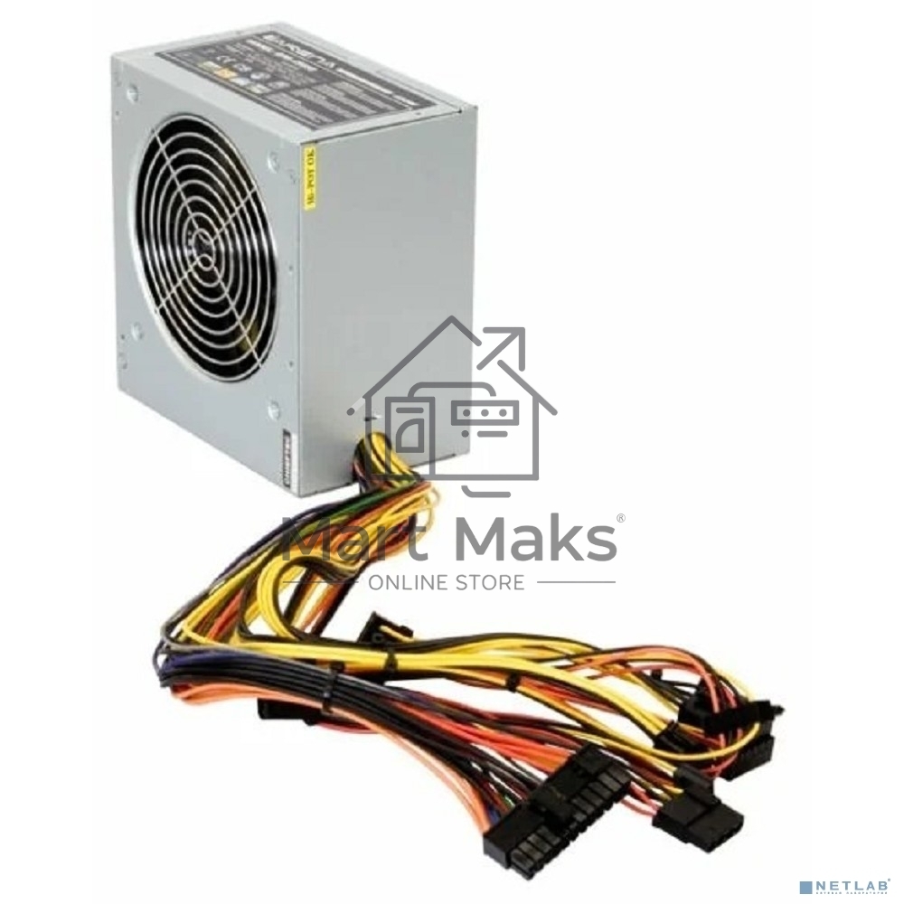 Блок питания Chieftec GPA-450S8 OEM, 450Вт, 80 PLUS, 120мм, серый