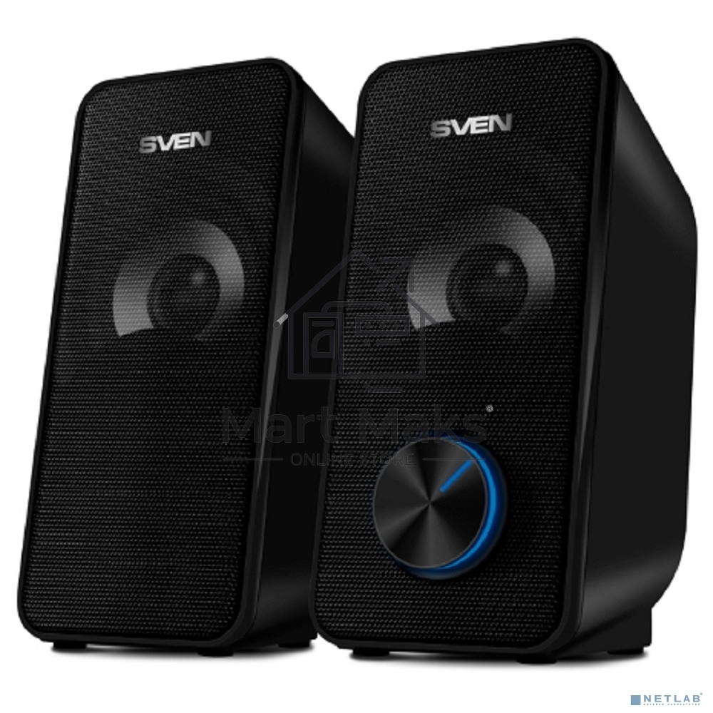 Колонки АС SVEN 335, черный (6 Вт, питание USB)