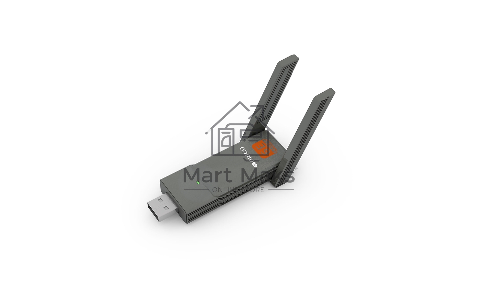 Сетевой адаптер Wi-Fi Origo OW1800M, AX1800, USB 3.0, (ант.внеш.несъем.) 2ант.