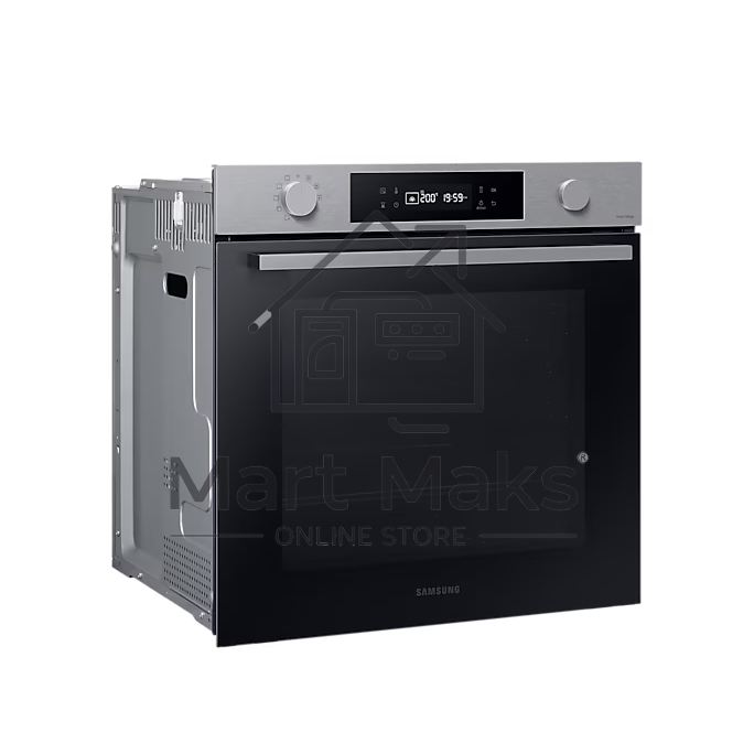 Встраиваемый духовой шкаф электрический Samsung NV7B4125ZAS/WT серебристый/черный