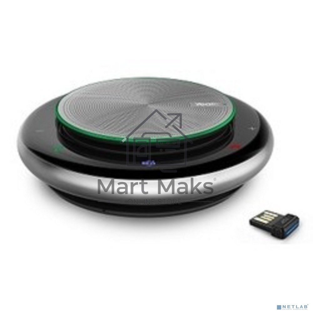 Спикерфон YEALINK CP900 with dongle UC, USB, Bluetooth, встроенная батарея, 6 встроенных микрофонов, BT50 в комплекте, шт