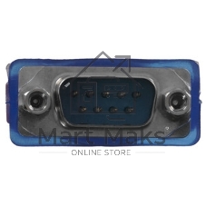 ORIENT USS-102N, кабель-адаптер USB Am to RS232 DB9M (WCH CH340, поддержка Win 8.x/10), 0.8м, крепеж разъема - винты