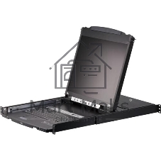 Kvm консоль ATEN 8P Dual RAIL LCD KVMP SWITCH 19INCH (CL5808NR)