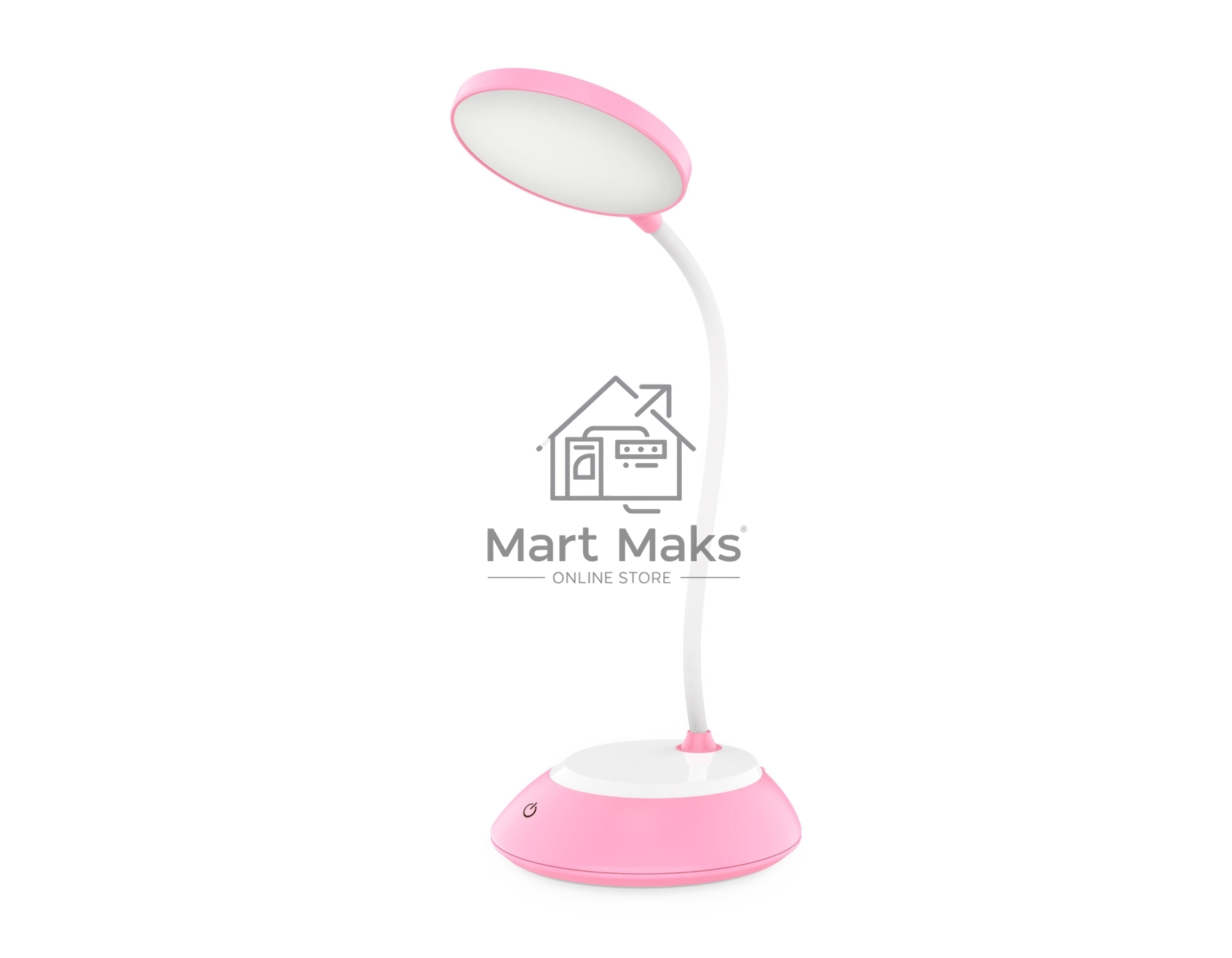 Светодиодная настольная лампа Ambrella light DE603 PI/WH розовый/белый LED 2800-6500K 5W