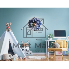 Настенно-потолочный светодиодный светильник Ambrella light FW11134 BK черный 31W LED 3000-6400K D500*38