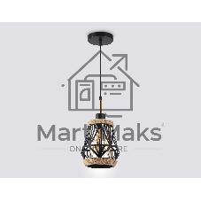 Светильник Ambrella light TR8521 BK/SB черный/бронза E27 max 60W D170*1000
