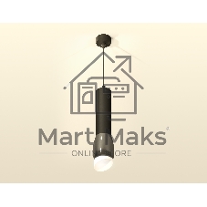 Светильник Ambrella Light XP1123003 DCH/SBK/FR черный хром/черный песок/белый матовый MR16 GU5.3