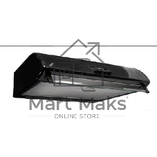 Вытяжка подвесная Gefest ВО 2501 К41 черный, 50 см, 300 куб. м/ч, 75 дБ