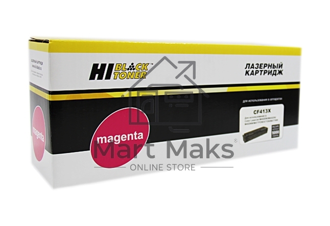 Картридж Hi-Black (HB-CF413X) для HP CLJ M452DW/DN/NW/M477FDW/477DN/477FNW, M, 5K