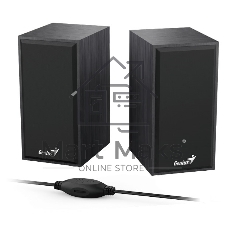 Акустическая система Genius SP-HF180, 2.0, 2 x 3W, USB-power, черный