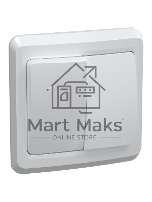 Выключатель 2-кл. СП Вега 10А IP20 ВС10-2-0-ВБ белый ИЭК EVV20-K01-10-DM