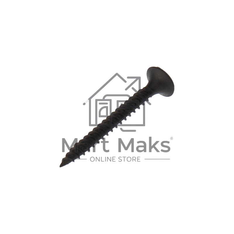 Саморез гипсокартон-металл KRANZ 3.5х35, пакет (50 шт./уп.)