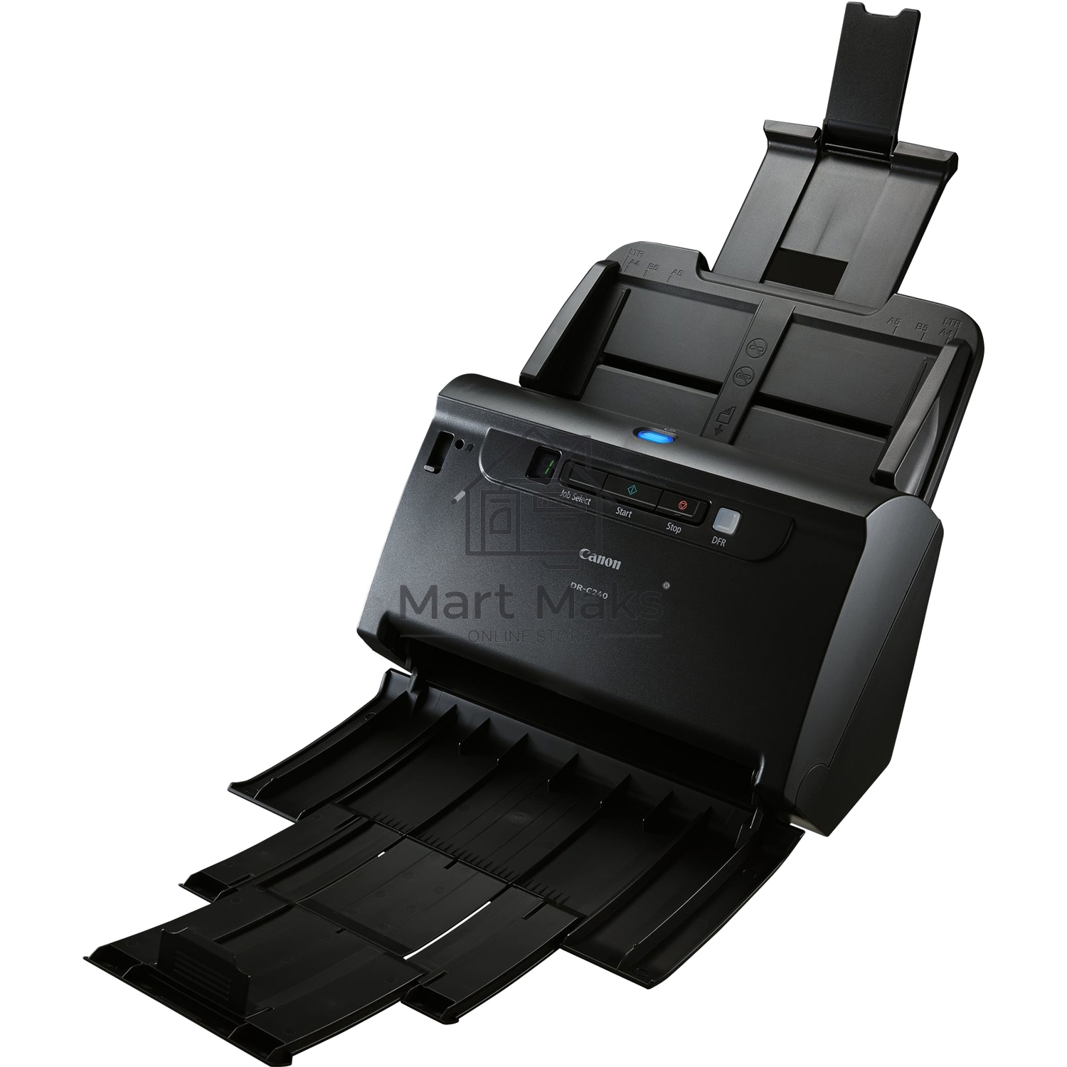 Сканер Canon DR-C240 (0651C003), протяжный, A4, CIS, 600x600 dpi, 45(30)ppm, ADF 60, Duplex Color, USB 2.0