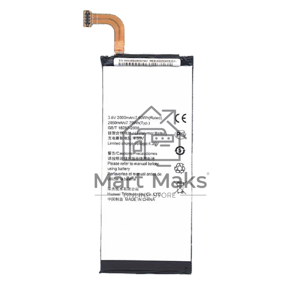 Аккумуляторная батарея для Huawei Ascend P6 / G6 2000mAh HB3742A0EBC