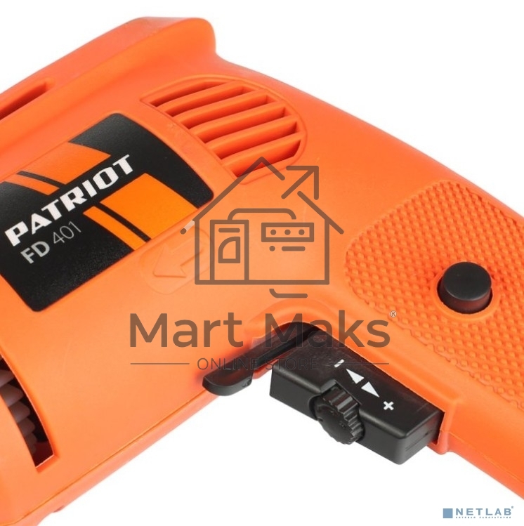 Дрель Patriot FD 401 THE ONE, 420 Вт, сетевая, безударная