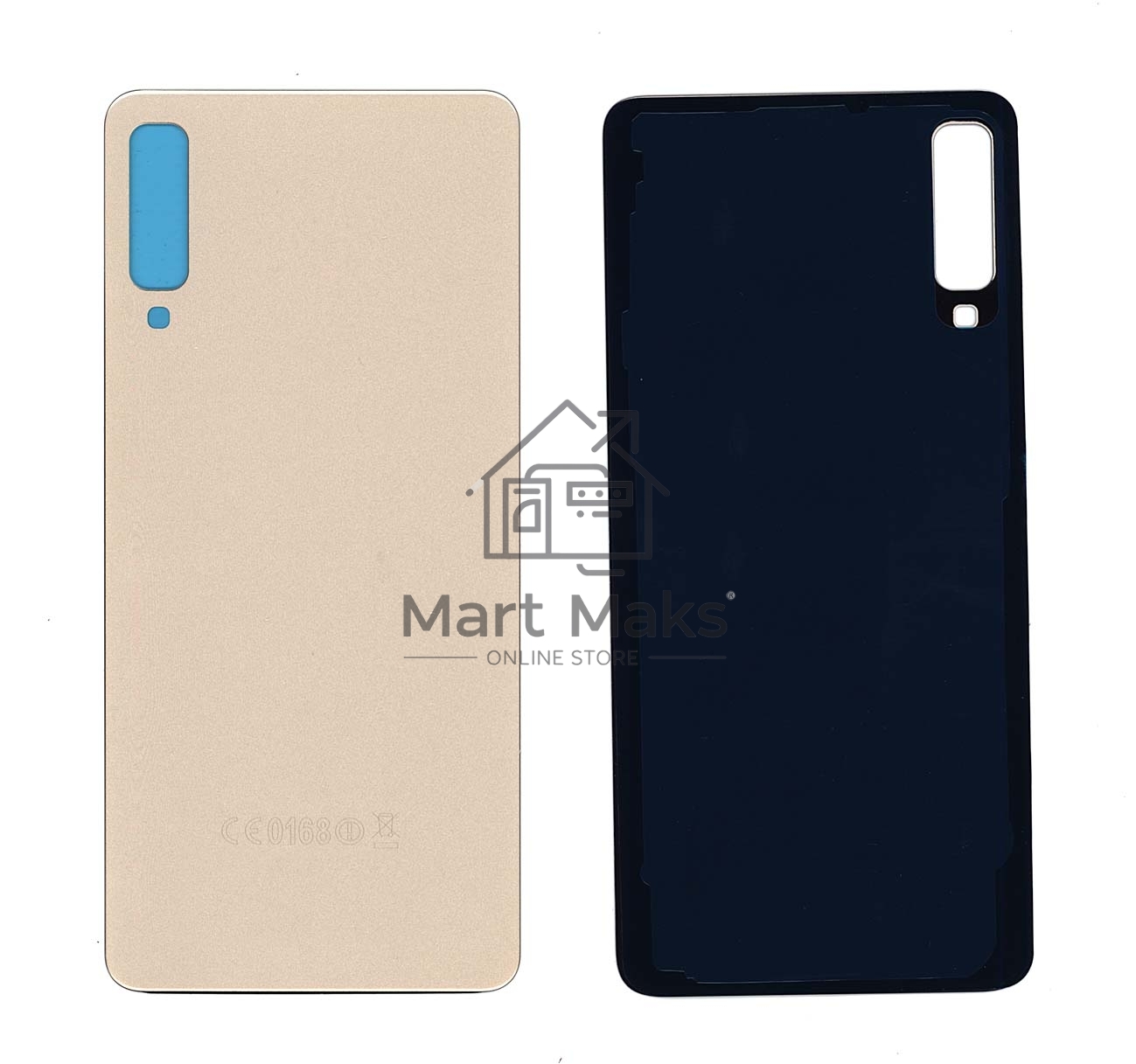 Задняя крышка для Samsung Galaxy A7 (2018) SM-A750F золотая