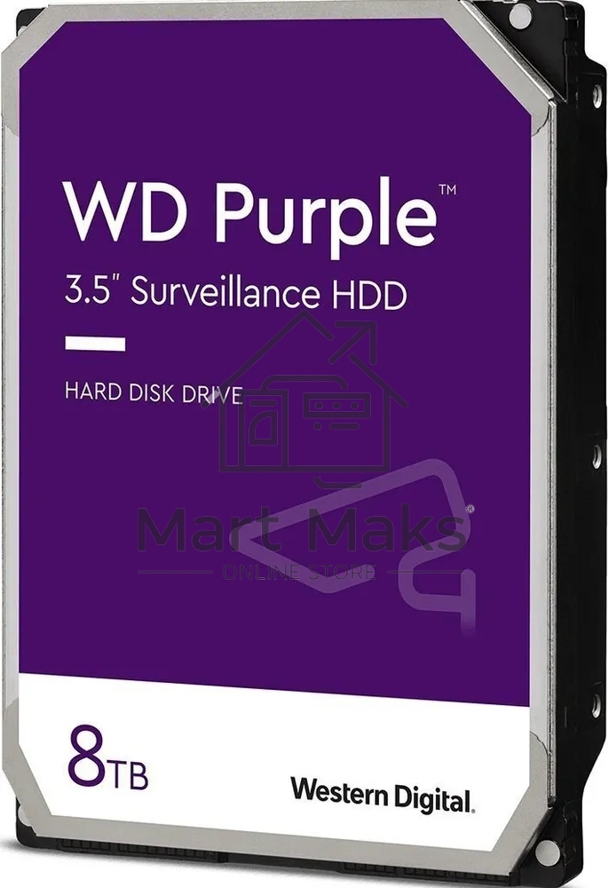 Жесткий диск WD Purple 8TB 5640 rpm,  3.5