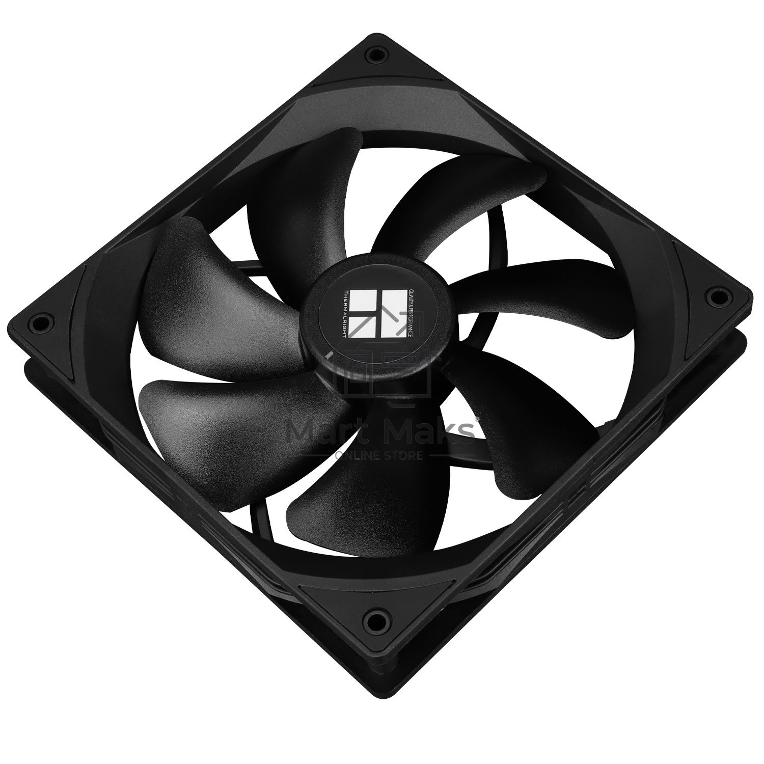 Кулер для корпуса Thermalright TL-C14C черный (140x140x25mm, 4-pin PWM, 75.8CFM, 26.4dBA, 1500RPM)