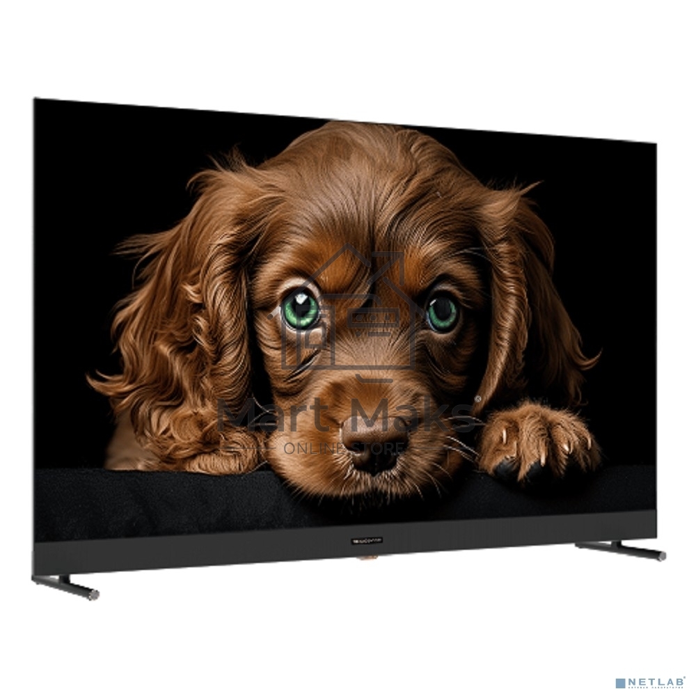 Телевизор Topdevice 50'' TDTV50DQ08U черный VA-QLED UHD 60Hz Smart 2/16Гб