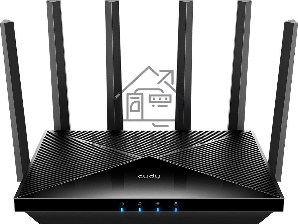 Маршрутизатор Cudy APP BE6500 2.5G Dual Band Wi-Fi 7 Mesh Router, Chipset Broadcom, 802.11be/ax/ac/a/b/g/n, 5764Mbps at 5GHz + 688Mbps at 2.4GHz, 1 x 2.5Gbps WAN Port, 4 x 10/100/1000Mbps Ports, 6 x 5dBi fixed antennas, WiFi router/AP/ Repeater/WISP Mode,