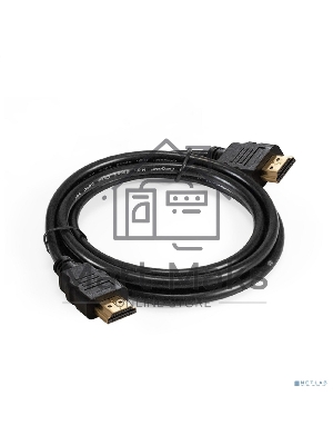 Кабель HDMI ExeGate EX-CC-HDMI-1.5 (19M/19M, 1,5м, v1.4b, позолоченные контакты)