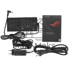 Клавиатура для ноутбука Asus ROG GU502 серебристая c подсветкой маленький энтер