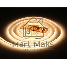 Светодиодная лента Ambrella light GS4701 COB 480Led/ 12W m/ 24V IP20 3000K/ 5000*8*1.54mm (2 конт.)