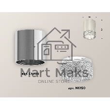 Светильник Ambrella Light XS6305010 PSL/CL серебро полированное/прозрачный MR16 GU5.3 (C6305, N6150)