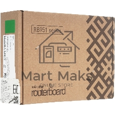 Роутер беспроводной MikroTik RB951UI-2HND N300 10/100BASE-TX белый