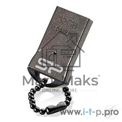 Флешка USB R/W Silicon Power R/W 32Gb Touch T01 SP032GBUF2T01V1K USB2.0 черный/серебристый