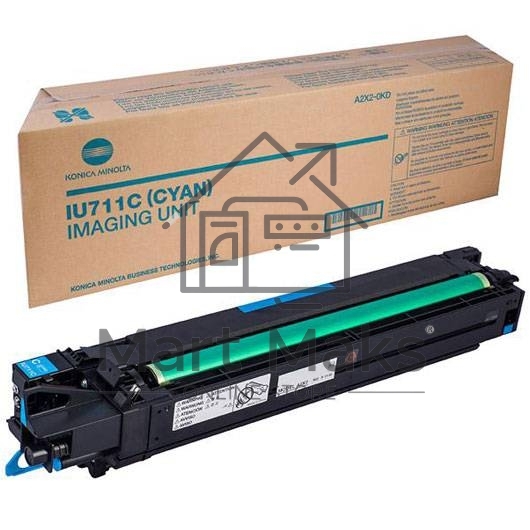 Блок формирования изображения Konica-Minolta bizhub C654/754/Pro C754 синий IU-711C
