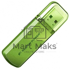 Флешка USB R/W Silicon Power R/W 8Gb Helios 101 SP008Gb,UF2101V1N USB 2.0 зеленый