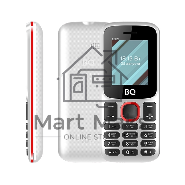 Мобильный телефон BQ 1848 Step+ White/Red