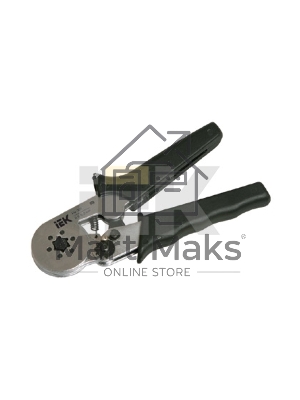 Клещи обжимные IEK КО-08Е0,5-6,0мм2 шестигранник