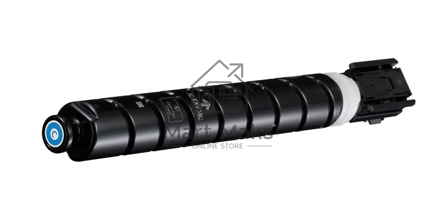 Тонер C-EXV 58L Toner Cyan