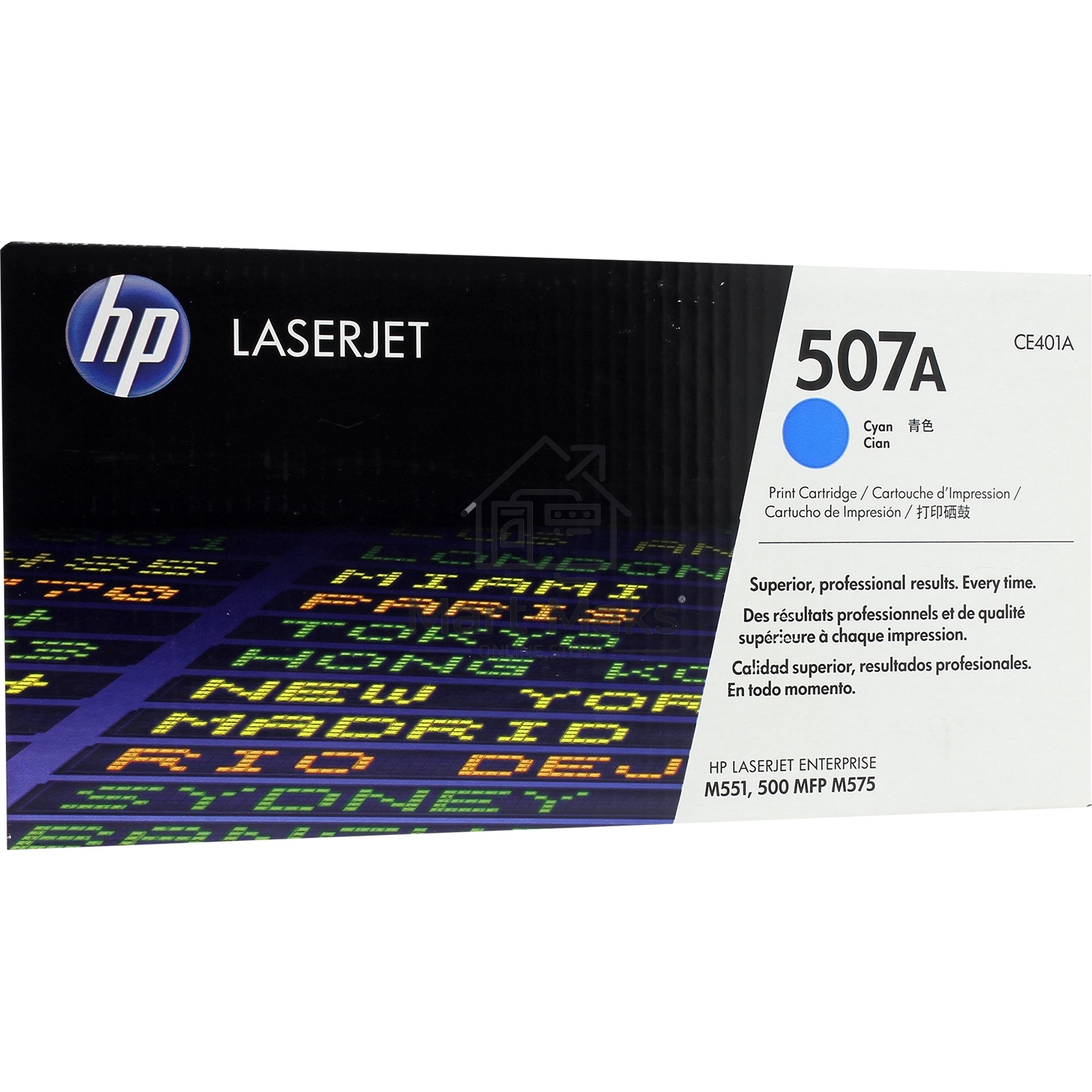 Картридж лазерный HP 507X CE400X черный для CLJ M551/MFP M575 11000 стр.