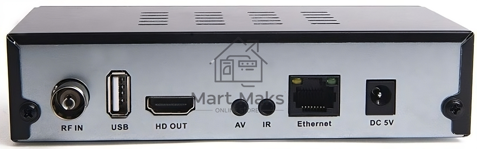 Ресивер эфирный цифровой DVB-T2/C HD HD-350 металл, дисплей DOLBY DIGITAL, HEVC Сигнал Electronics