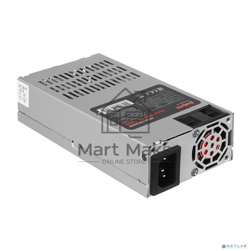 Серверный блок питания350W Exegate <ServerPRO-1U-F350AS> APFC, унив. для Flex1U, 24pin, 4pin,3xSATA, 2xIDE