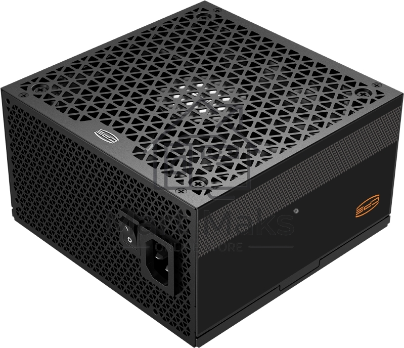 Блок питания PCCOOLER, 650W 80+ Bronze (ATX, ATX 2.53, Non-modular, 1x24(20+4)pin 550mm, 1xCPU 8(4+4)pin 650+150mm, 2xPCIe*2 8(6+2)pin 500+150mm, 2xSATA*3+MOLEX4pin*1 450+150+150+150mm, Active, 135x135mm, 150x150x86mm, APFC, OVP, UVP, OCP, SCP, OTP, OPP, 