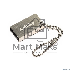 Флешка USB SmartBuy MU30 Metal (SB008GbMU30), 8Gb, USB 2.0, R/W 20/10, серебристый
