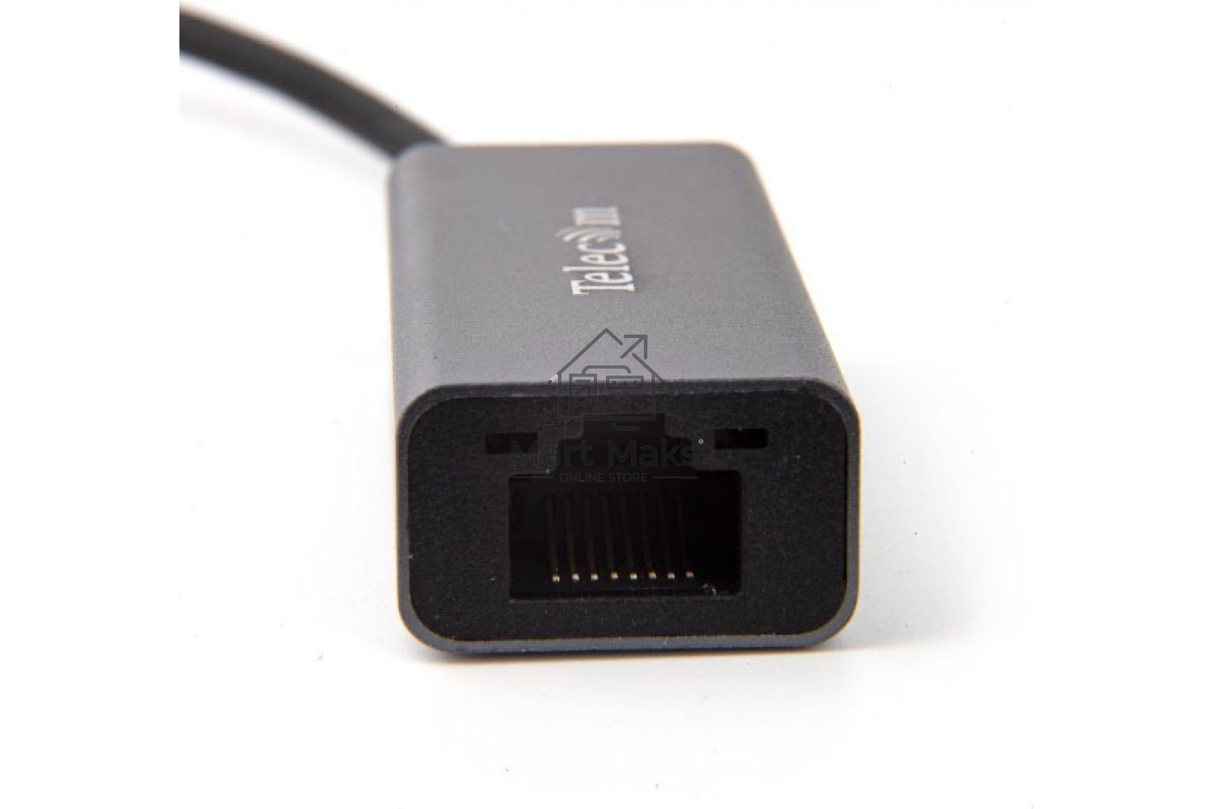 Кабель-переходник USB 3.0 (Am) --> LAN RJ-45 Ethernet 1000 Mbps, Aluminum Shell,Telecom <TU312M>