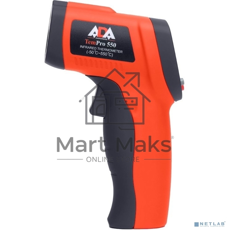 Пирометр инфракрасный ADA TemPro 550 (от -50°С до 550°С) Точность ±1.5°С