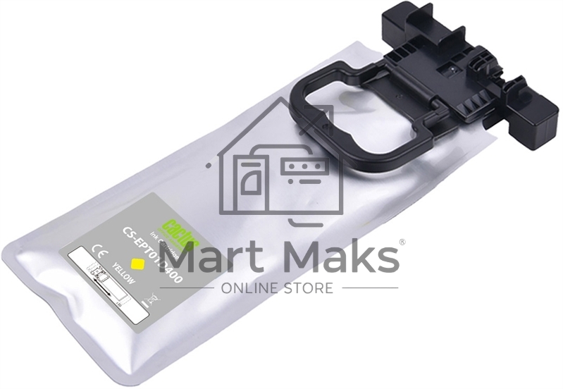 Картридж струйный Cactus CS-EPT01D400 T01D4 желтый (220мл) для Epson WorkForce Pro WF-C529R/C529RDTW/C529RDTW EPP