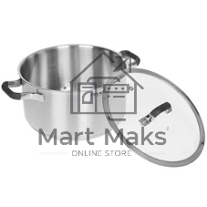 Кастрюля Rondell Stolz RDS-1754, 5.2 л, 24 см, нержавеющая сталь, с крышкой