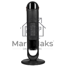 Тепловентилятор электрический BRAYER BR4862 чёрный, керамический, 2000 Вт, 20 м²
