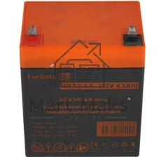 Комплект Источник бесперебойного питания EX295992RUS + батарея 45Aч EX285666RUS 1шт (инвертор, синус, для котла, PF=1, настенный) ExeGate IdealSine SR-600.LCD.2SH <600VA/600W, чистая синусоида, цветной LCD-дисплей, 2*Schuko, крепление настенное, черный> + батарея ExeGate HRL 12-45 (12В, 45А·ч) 1шт
