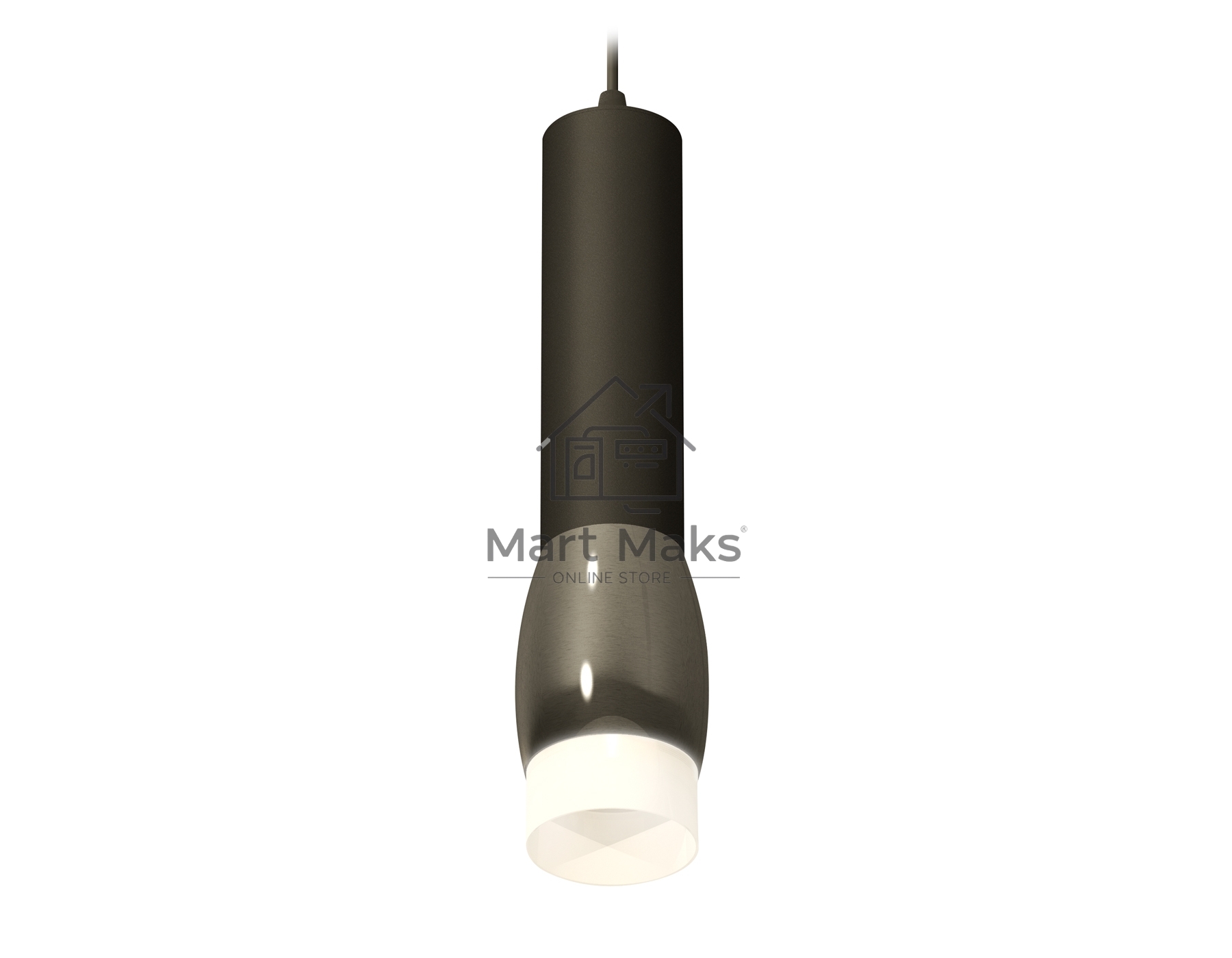 Светильник Ambrella Light XP1123004 DCH/SBK/FR черный хром/черный песок/белый матовый MR16 GU5.3